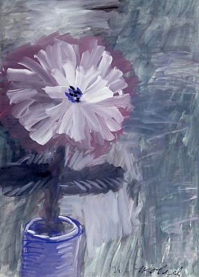 Белый цветок 1991