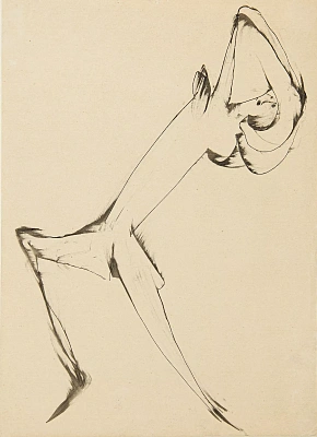 From the cycle "Girl with a ball" 1960