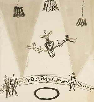 Из серии «Циркачи» 1960-е
