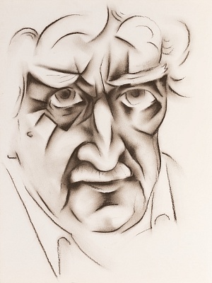 Portrait of the artist Vladimir Nemukhin 2012