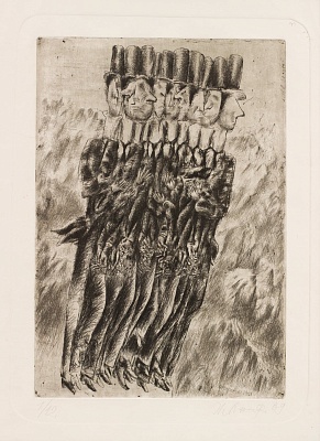 Franz Kafka. Walking to the Mountains. 1969