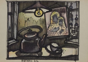 Натюрморт с чайником 1962