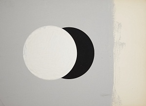 Composition with the Sphere and a Strip of Paper 1968-1969