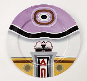 Plate from the series “Psychoanalysis of Aphrodite” 2004 (создание эскиза)