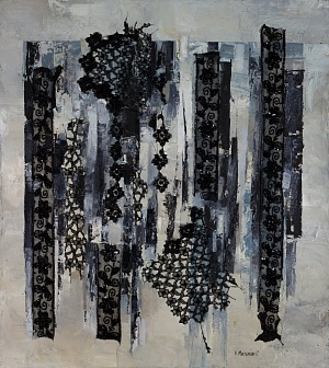 Composition ﻿with ﻿Black ﻿Lace 1967