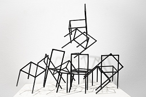Chairs. Installation 2023