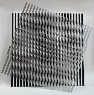 Spatial composition. Diagonals. Relief 2022 (повтор по мотивам серии работ 1979)