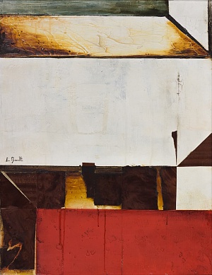 Composition with Red Rectangle 1971