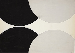Composition with the Budging Oval Forms Средина 1960-х