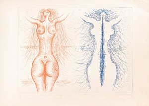 Из альбомов офортов "Анатомия чувств" 1972