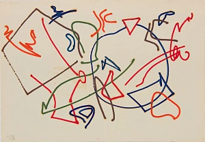 Composition. From the series "Tubes" 1956-1959
