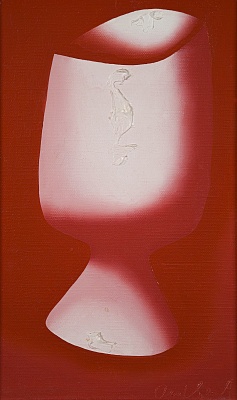 Wineglass (red shot glass) 1993