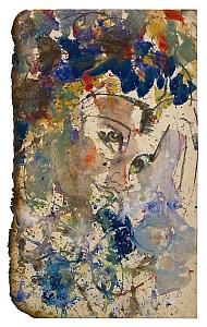 Анатолий Зверев. Женский портрет. 1958. Коллекция Музея AZ