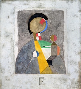 Андрей Колкутин. Женщина с ребёнком. Коллекция Музея AZ