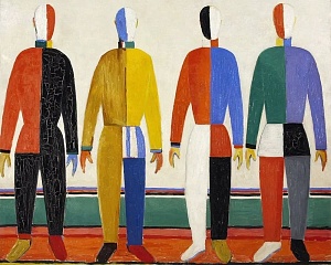 Kazimir Malevich. Sportsmen. 1931. The Russian museum collection