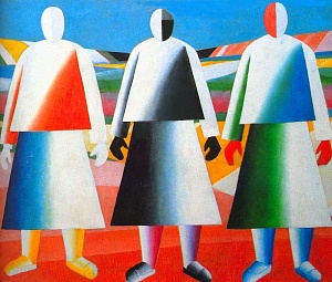 Kazimir Malevich. Women in the Field. 1931. The Russian museum collection